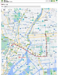 วิว 东京中心 新装修温馨宽敞公寓 202交通方便两条地铁直达上野新宿东京 จากมุมสูง