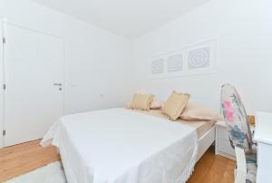 Postel nebo postele na pokoji v ubytování Apartment Đaninovica II