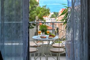 Balkón nebo terasa v ubytování Apartment Đaninovica II