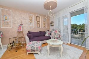 Posezení v ubytování Apartment Đaninovica II