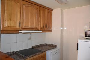 Una cocina o zona de cocina en Apartamentos SNÖ Edelweiss