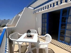 Balkón alebo terasa v ubytovaní Casa Iris - central apartment with panoramic views