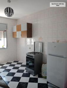 Köök või kööginurk majutusasutuses Martil Center Apartments