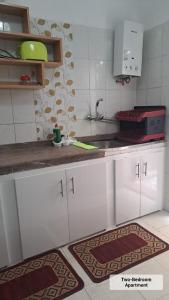 Köök või kööginurk majutusasutuses Martil Center Apartments