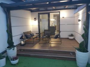 Posezení v ubytování Apartman Golden