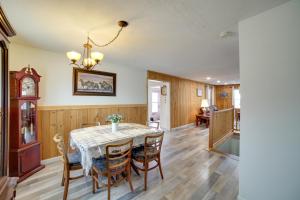a dining room with a table and chairs at Inviting Missouri River Vacation Rental 2 Mi Away in Great Falls