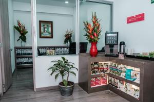 El lobby o recepción de Hotel Portal Del Norte