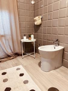 Koupelna v ubytování Il Verdi apartament