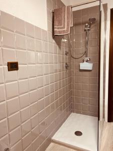 Koupelna v ubytování Il Verdi apartament