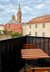 Balkón alebo terasa v ubytovaní CASA CALVI