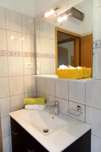 Koupelna v ubytování Apartment Biočić