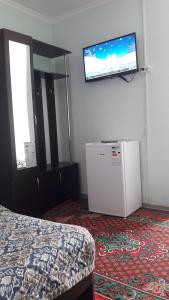 Postel nebo postele na pokoji v ubytování Эдем ИссыкКуль