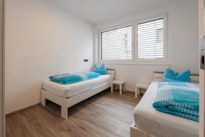 Postel nebo postele na pokoji v ubytování Apartment Eflin