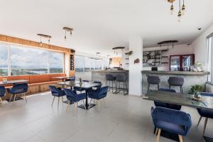 Posezení v ubytování Hotel Santorini