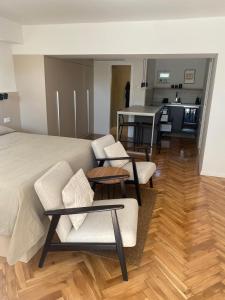 Kuchyňa alebo kuchynka v ubytovaní Apartments Nikval