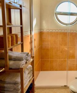 Koupelna v ubytování Confortable apartamento en pueblo costero
