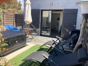 O zonă de relaxare la Mini-villa 1 MER