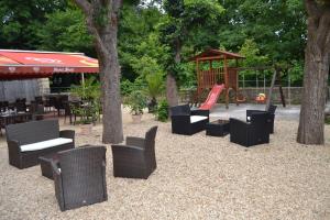 Vonkajšia záhrada v ubytovaní Hotel Štekl - Hrubá Skála