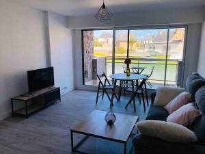 Posedenie v ubytovaní Grand studio 43m2 port de Perros Guirec