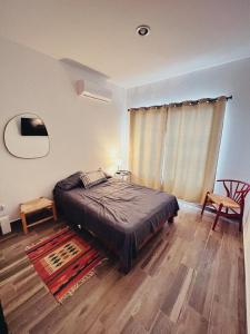 Postel nebo postele na pokoji v ubytování Excelente Casa en Zona de Cerritos en Frente a Alberca - Azul Pacífico I