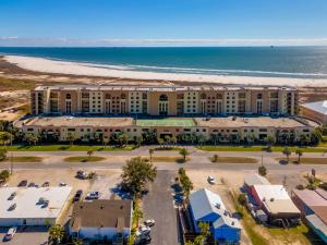 an aerial view of a resort on the beach at Holiday Isle 221 in Dauphin Island