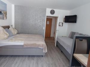 Voodi või voodid majutusasutuse Appartement Daniel Kaprun toas