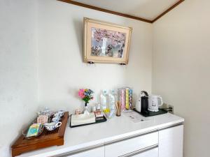 北軽井沢おもちゃ王国車5分 1棟貸切 107平米3LDK 雨もbbq可能 小学生無料的厨房或小厨房