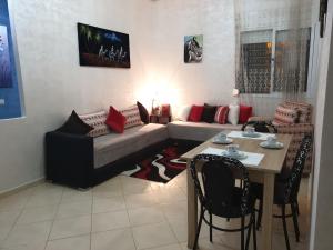 Χώρος καθιστικού στο Safae Residence