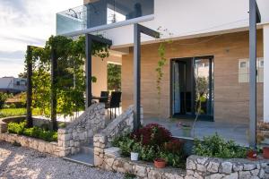 Zahrada ubytování Apartments Slavica