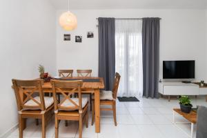 TV a/nebo společenská místnost v ubytování Apartments Slavica