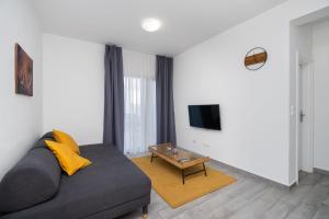 TV a/nebo společenská místnost v ubytování Apartments Slavica