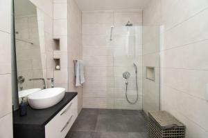 Koupelna v ubytování Apartments Slavica