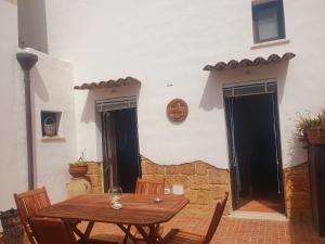 A patio or other outdoor area at Guglielmo Tell Suite