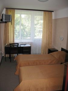 Krevet ili kreveti u jedinici u objektu Motel Poltava