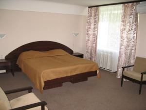 Posteľ alebo postele v izbe v ubytovaní Motel Poltava