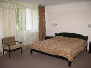 Posteľ alebo postele v izbe v ubytovaní Motel Poltava
