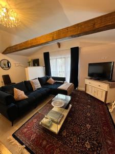 TV a/nebo společenská místnost v ubytování Apartman Romantica