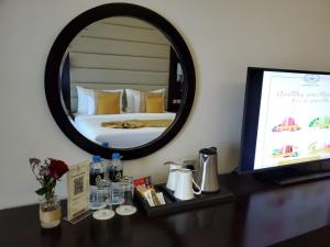 TV a/nebo společenská místnost v ubytování Al Bahar Hotel & Resort