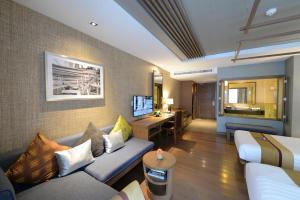 Area tempat duduk di Rarin Jinda Wellness Spa Resort