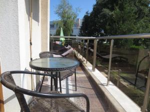 En balkong eller terrasse på Fantasy Apartments Saint Constantine and Helena Resort