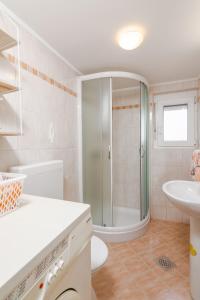 Kylpyhuone majoituspaikassa Apartments with a parking space Rovinj - 2288