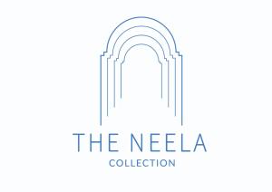 a logo for the nedera collection at The Neela Boutique Hotel Stone Town in Zanzibar City