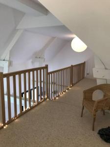 Część wypoczynkowa w obiekcie Villa vue exceptionnelle sur le Cap Gris-Nez