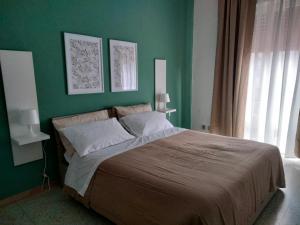Postel nebo postele na pokoji v ubytování Terni centro
