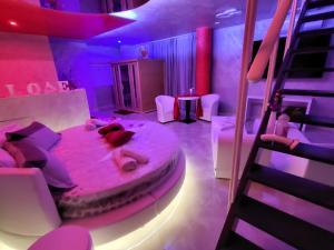 Posezení v ubytování B&B Luxury Room & SPA