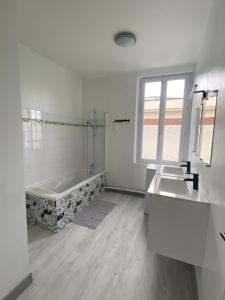Ένα μπάνιο στο Le Duplex