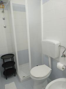 Koupelna v ubytování B&B Scogli Bianchi