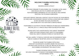 Bubble Hotel Bali Ubud - Adults Only的证书、奖牌、标识或其他文件