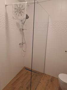 Koupelna v ubytování Sobe MaMaLu