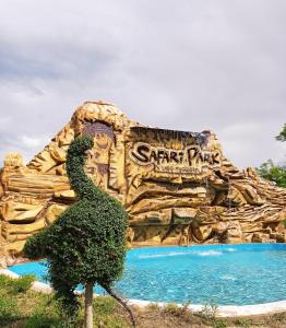 Bassein majutusasutuses SAFARI CAMPING või selle lähedal